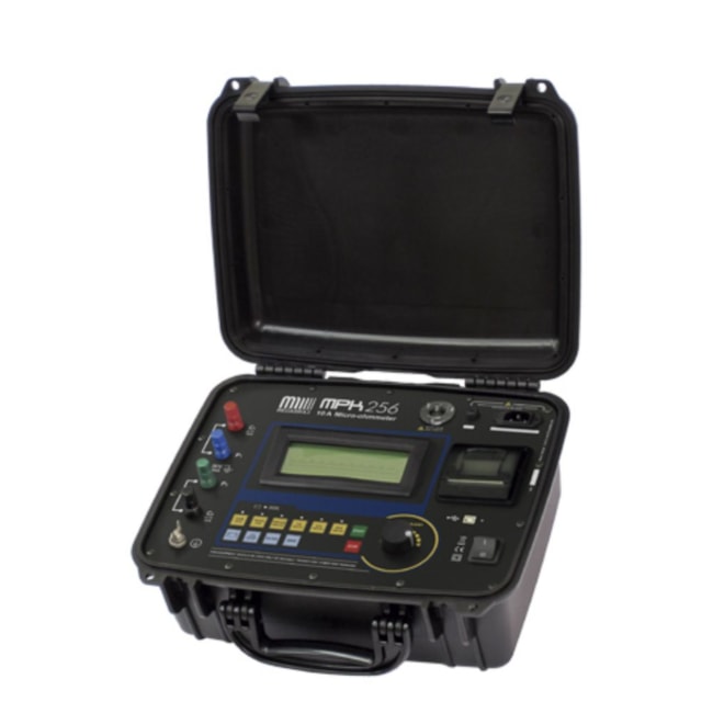Microhmímetro Digital Portátil 10A MPK-256 MEGABRAS-20d9d4e6-b63f-4232-a0f9-3426eca9af5c