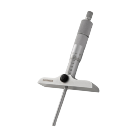 Micrômetro de Profundidade com Hastes Intercambiáveis 0 a 100mm/0.01mm 110.488 DIGIMESS-d2e80ee4-5c9b-4fb7-bd15-02114be135fc