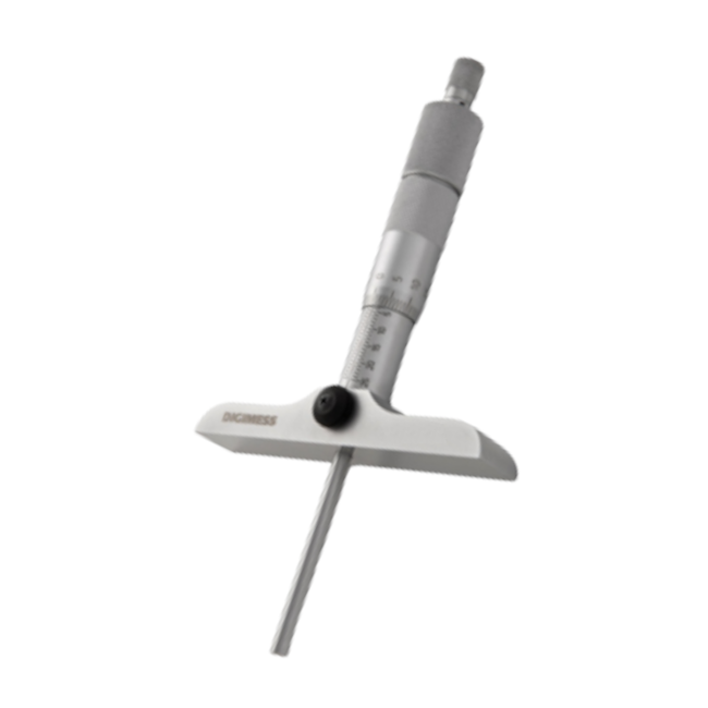 Micrômetro de Profundidade com Hastes Intercambiáveis 0 a 300mm/0.01mm 110.491 DIGIMESS-a1a0a4fb-154e-4654-8c7b-3aae4316513d