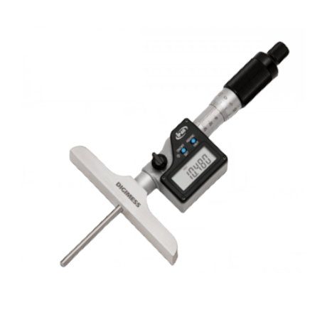Micrômetro de Profundidade Digital c/ Hastes Intercambiáveis 0 a 200mm/0.001mm 110.514-NEW DIGIMESS-b72201e4-0244-43f5-9466-9d6097be443b