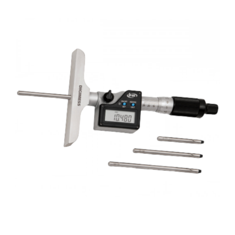Micrômetro de Profundidade Digital c/ Hastes Intercambiáveis 0 a 300mm/0.001mm 110.515-NEW DIGIMESS-30994622-4cdb-42a2-80d3-20ba46b57898