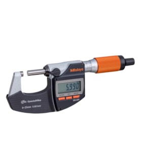 Micrômetro Digital 0 a 25mm 0.0001mm QuantuMike com Saída SPC 293-140-40 MITUTOYO