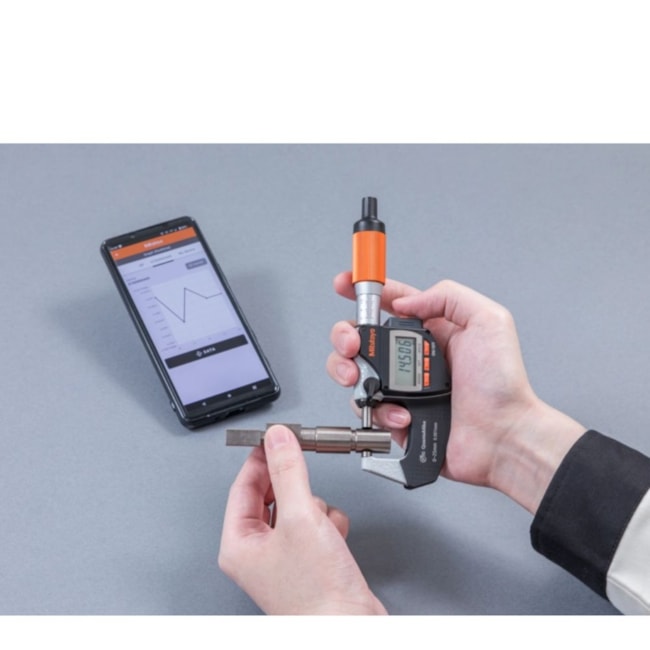 Micrômetro Digital 0 a 25mm 0.0001mm QuantuMike com Saída SPC 293-140-40 MITUTOYO-97a8d57c-876a-4f60-9f2f-fd9c5454dba5