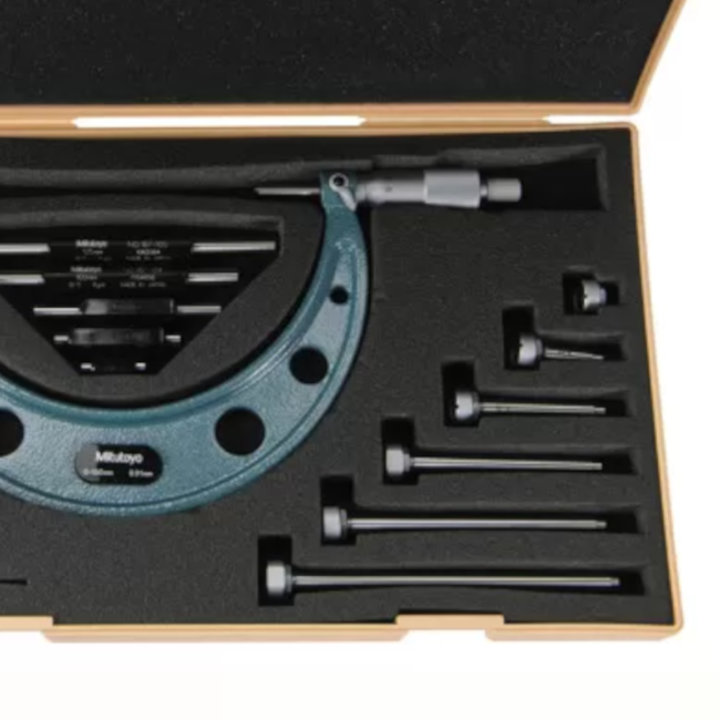 Micrômetro Externo 0 a 100mm/0.01mm 4 Batentes e 3 Barras Padrão 104-139A MITUTOYO-04229b7e-9ced-4b40-87f4-62a5034fdc48