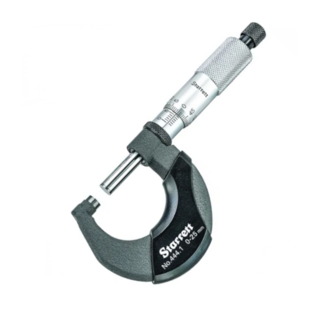 Micrômetro Externo 0 a 25mm/0.01mm 444.1MXRL-25 STARRETT-cd2d0adc-e142-4acc-946c-2f0807731f1b