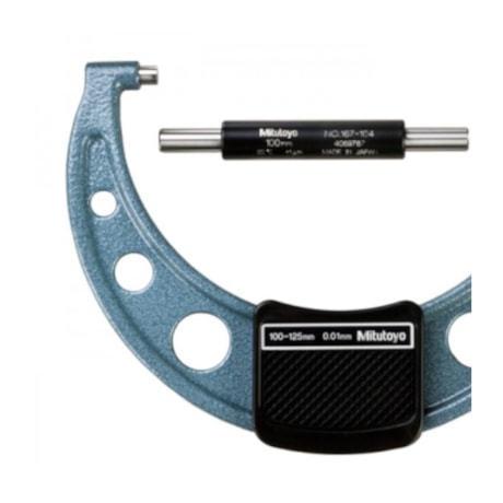 Micrômetro Externo 100 a 125mm 0.01mm 103-141-10 MITUTOYO-c8b8a0ac-5e1b-4b22-a4ba-1f5f2fe6a275