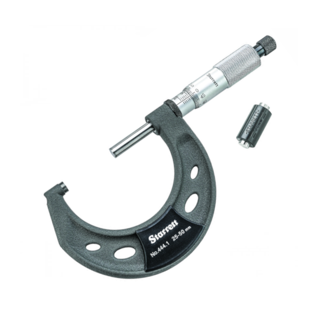 Micrômetro Externo 25 a 50mm/0.01mm 444.1MXRL-50 STARRETT-a934ce16-4022-46ca-815e-9a8080c809fe