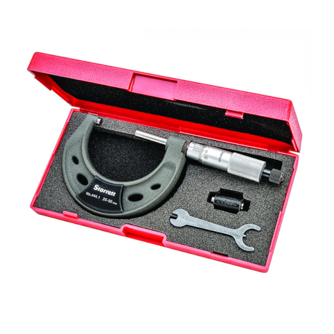 Micrômetro Externo 25 a 50mm/0.01mm 444.1MXRL-50 STARRETT-046f653f-4443-415f-94ea-4a0a3937a14c
