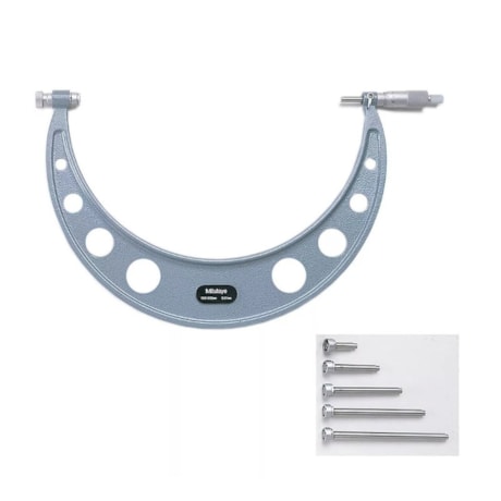 Micrômetro Externo 500-600mm 0,01mm com 4 Batentes Intercambiáveis 104-144A MITUTOYO-045975e3-928b-4cf7-8f9d-0874b760794e