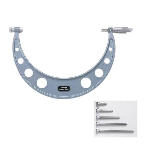 Micrômetro Externo 800-900mm 0,01mm com Batentes Intercambiáveis 104-147A MITUTOYO