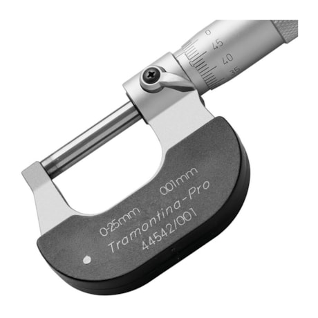Micrômetro Externo Capacidade 0 a 25 mm 44542001 TRAMONTINA PRO-01bc2b57-3d0f-46b4-9420-63fc38cb5ff9
