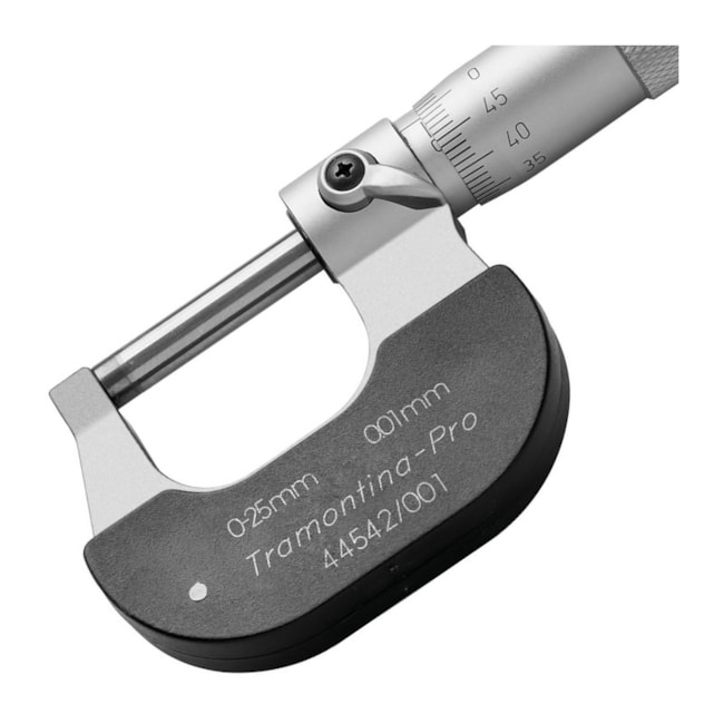Micrômetro Externo Capacidade 0 a 25 mm 44542001 TRAMONTINA PRO-6aaab160-720e-4705-a0ab-e33df341c1ad