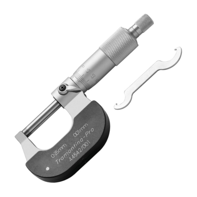 Micrômetro Externo Capacidade 0 a 25 mm 44542001 TRAMONTINA PRO-0101bef5-7d26-453f-829c-e51ca7ae0909