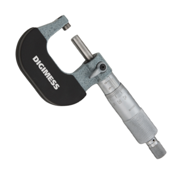 Micrômetro Externo com Arco em Aço Forjado de 0 a 25mm 110.200 DIGIMESS-fd039218-56a9-49bd-9f4a-10dad9a5933c