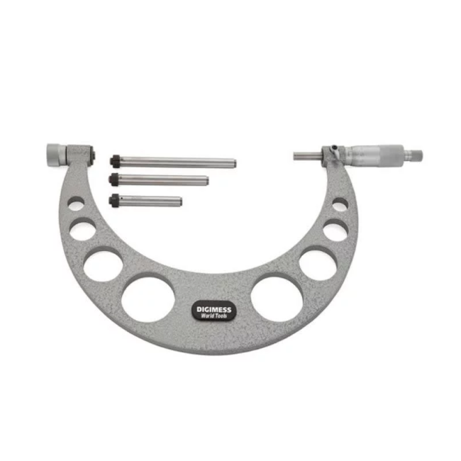 Micrômetro Externo com Batentes Intercambiáveis de 200 a 300mm 110.222 DIGIMESS-aa389f77-846d-45d6-8891-ae08af48d6f7