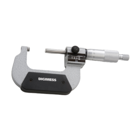Micrômetro Externo com Contador Mecânico de 50 a 75mm/0.01mm 110.402 DIGIMESS