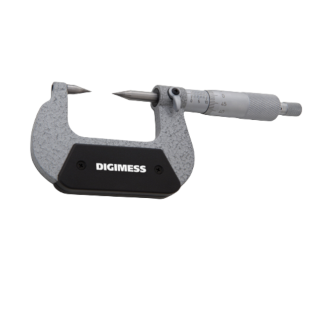 Micrômetro Externo com Pontas Cônicas de 0 a 25mm/0.01mm 112.104B DIGIMESS-1444858b-e449-4a69-858c-4375927bf909