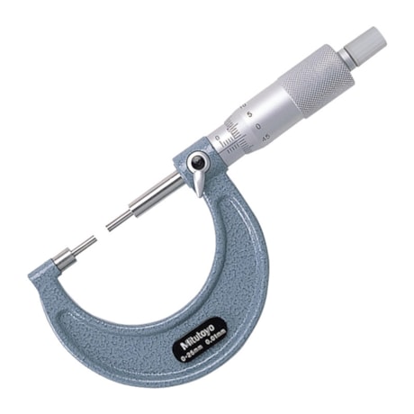 Micrômetro Externo com Pontas Finas 0 a 25mm 0,01mm 111-115 MITUTOYO-066ca6e5-7f2d-45b7-94b8-d7f087f5f4f9