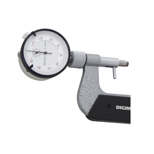 Micrômetro Externo com Relógio Comparador de 0 a 25mm/0.01mm 110.297 DIGIMESS-1f049be0-b90f-444d-8330-7fb4297d29c0