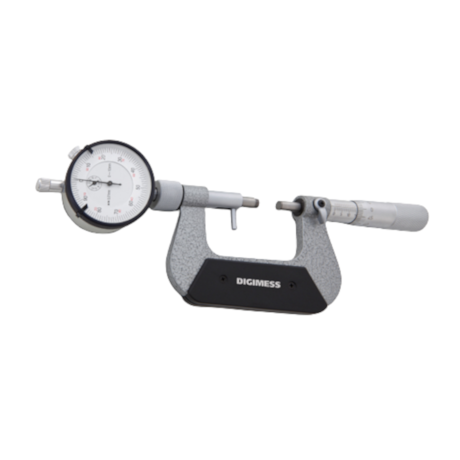 Micrômetro Externo com Relógio Comparador de 125 a 150mm/0.01mm 110.298D DIGIMESS-66a549dc-6bf3-4ebf-97b5-ffe7c087360d