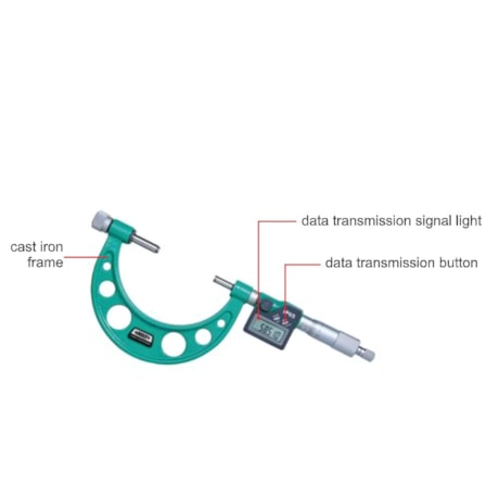 Micrômetro Externo Digital 0 a 150mm 0.01mm 3506-150A INSIZE-754f288f-6f60-46cf-a2a1-33604b53f10b