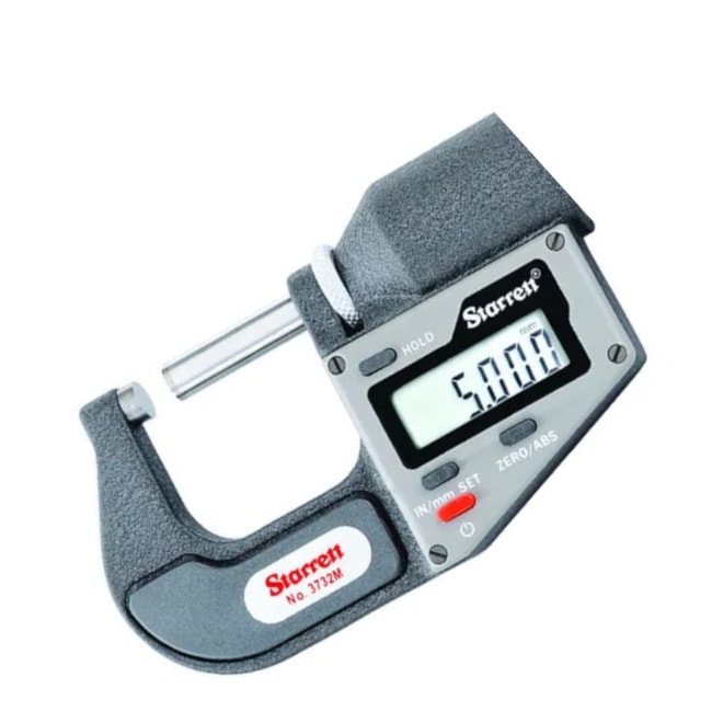 Micrômetro Externo Digital 0 a 25mm 0,001mm sem Saída 3732MEXFL-25 STARRETT-2f759ea5-7c63-49fc-907d-651091463ca6