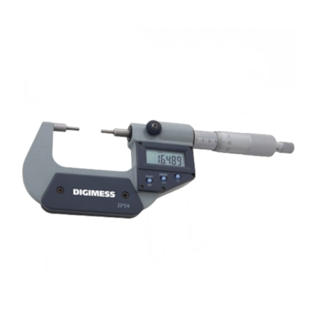 Micrômetro Externo Digital 125 a 150mm/0.001mm Ponta Fina 112.085B DIGIMESS-229eb1ec-650d-4c1d-901c-d0b33418eeee