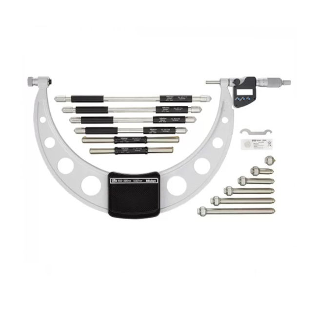 Micrômetro Externo Digital 150 a 300mm/0.001mm com Batentes Intercambiáveis 340-252-30 MITUTOYO-5c5ff29a-fee5-41c9-82fc-9cee8c2795b2