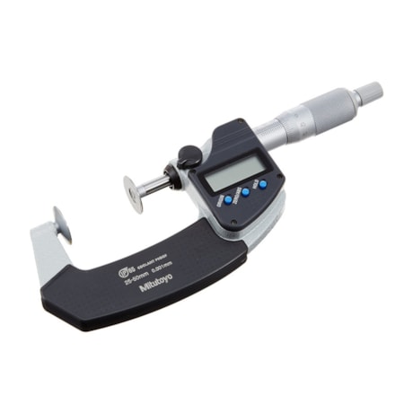Micrômetro Externo Digital 25 a 50mm 0,001mm Tipo Disco 323-251-30 MITUTOYO-4663dda0-d600-4c10-a77e-a5979cd35682