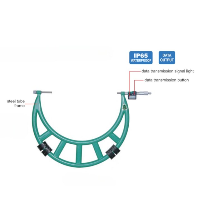 Micrômetro Externo Digital 300 a 400mm 0.01mm 3506-400A INSIZE-974383e4-d916-4780-a3d3-cc291429b69d