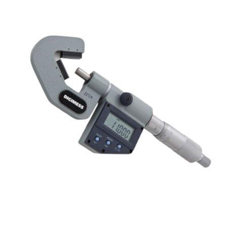 Micrômetro Externo Digital com Batente em V de 5 a 25mm/0.01mm 113.095 DIGIMESS-09024314-3c96-4c7b-a013-65f07b013af2