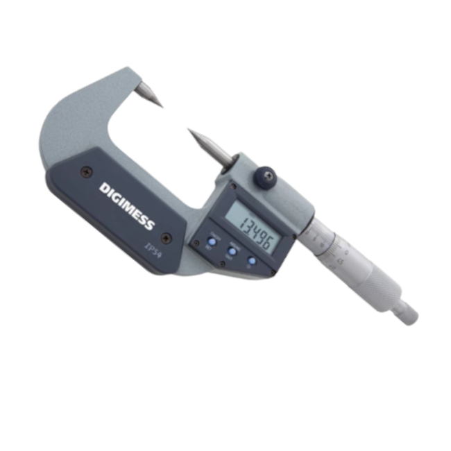 Micrômetro Externo Digital com Pontas Cônicas de 50 a 75mm/2-3