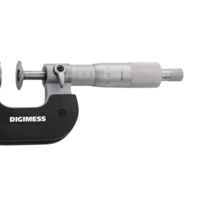 Micrômetro Externo para Dentes de Engrenagem de 50 a 75mm/0.01mm 110.354 DIGIMESS-33c07768-aca8-4d8d-9bab-64c8db47e164