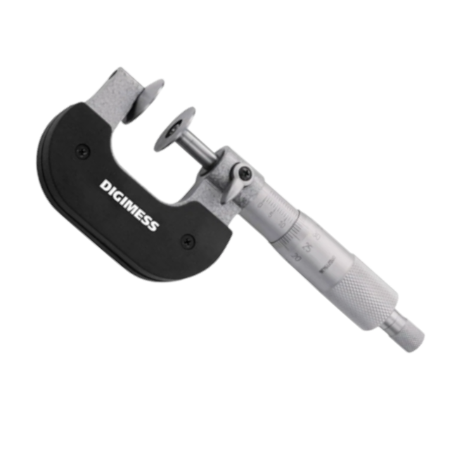 Micrômetro Externo para Dentes de Engrenagem de 50 a 75mm/0.01mm 110.363 DIGIMESS-99475583-14a0-4f76-93cf-0e8d6ad66dd1