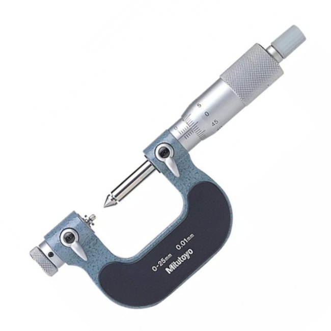 Micrômetro Externo para Diâmetro de Roscas 0 a 25mm 0,01mm 126-125 MITUTOYO-d819aeaf-cadb-4b38-8e7e-110bd18a7953