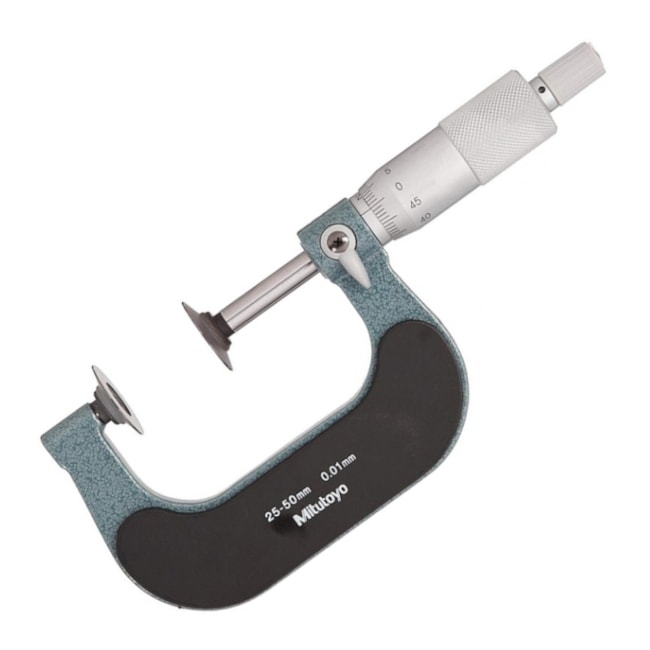 Micrômetro Externo para Engrenagens 25 a 50mm 0,01mm 123-102 MITUTOYO-5646a7df-4591-415f-bc55-4554aadcefc0