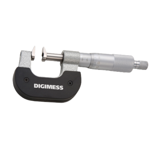 Micrômetro Externo para Ressaltos e Dentes de Engrenagem 75 a 100mm/0.01mm 112.183 DIGIMESS-16512732-e07d-46ea-b91c-853b22e6785f