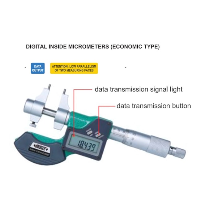 Micrômetro Interno Digital Tipo Paquímetro 25 a 50mm 0.01 3520-50 INSIZE-1dead628-c64f-4798-9cfe-e93323f823e6