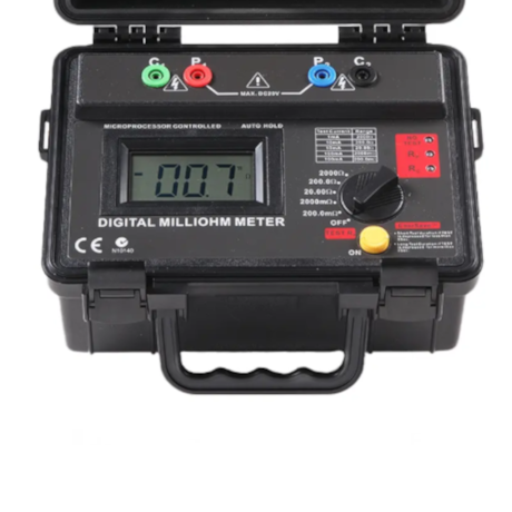 Miliohmímetro Digital Portátil com 4 Terminais MO-100 FLUKE-4c590a39-5635-452e-bd08-d44b7f08b203