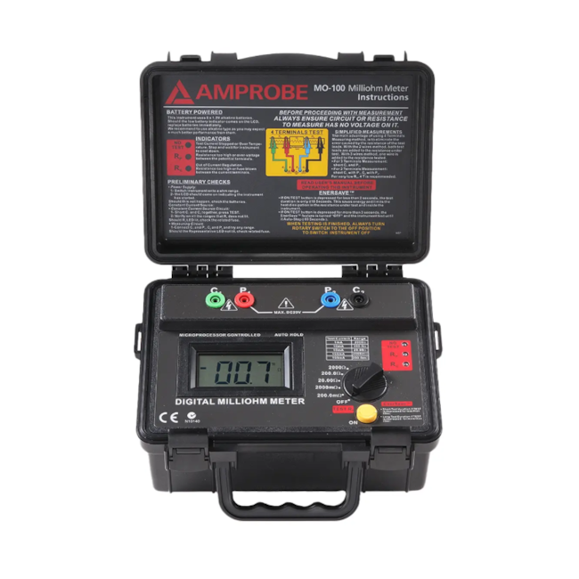 Miliohmímetro Digital Portátil com 4 Terminais MO-100 FLUKE-98be084d-6d90-4ffb-96e9-3ca274ad3fcb