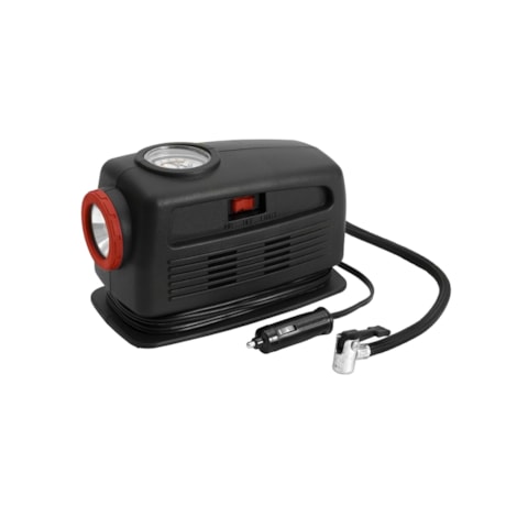 Mini Compressor de Ar com Lanterna 12V Air Plus 12V Mini SCHULZ-9b954598-14cb-436f-86b5-67169267625e