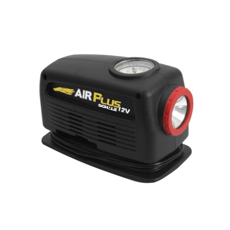 Mini Compressor de Ar com Lanterna 12V Air Plus 12V Mini SCHULZ-1275c36b-43f2-49c7-ba49-8597f39505cc