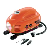 Mini Compressor de Ar Digital 12V Asi200-La Black + Decker Mini Compressor de Ar Digital 12V Asi200-La Black + Decker
