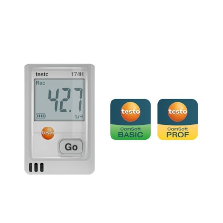Mini Data Logger Temperatura e Umidade -20 a 70C / 0 a 100% TESTO 174H TESTO-6f595747-6def-485a-a121-b064053f8ce8