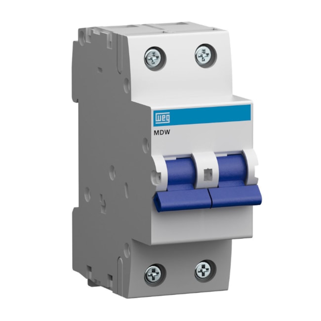 Mini Disjuntor 2P 4A Termomagn MDW-C4-2 WEG-2cc64826-be87-456d-bca8-945a82283712