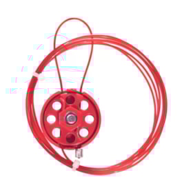 Mini Dispositivo de Bloqueio Cabo Nylon 1,6mm x 2,4 mts Multiuso MBCNY1,6X2,4 TAGOUT