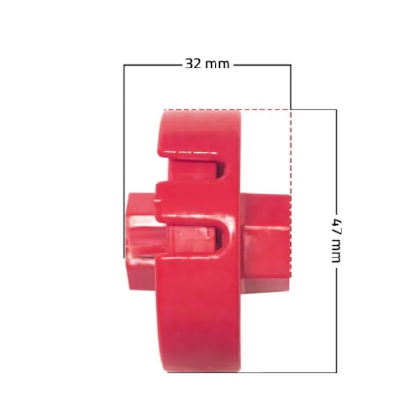 Mini Dispositivo de Bloqueio Cabo Nylon 3,2mm x 2,4 mts Multiuso MBCNY3,2X2,4 TAGOUT-bbb8637a-2d8c-4069-bb35-0b1244e1659c