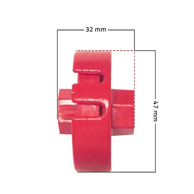 Mini Dispositivo de Bloqueio Cabo Nylon 3,2mm x 2,4 mts Multiuso MBCNY3,2X2,4 TAGOUT-f6c954c4-4c5c-4af2-ab19-5234341eb425