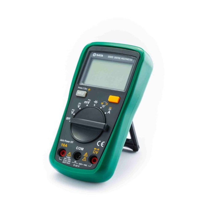 Mini Multímetro Digital 10A (AC/DC) CAT III 600V ST03005 SATA-5ee5904d-d497-40da-956a-3537a073331e