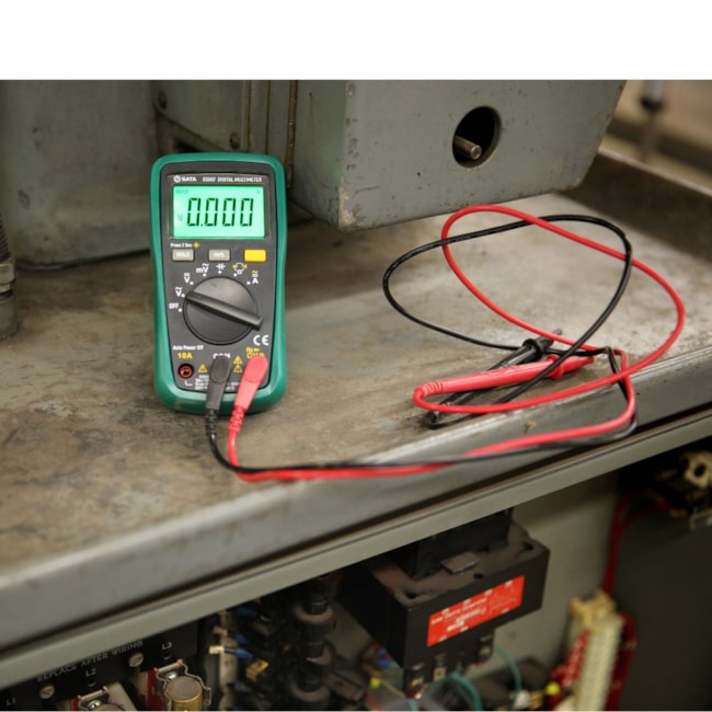 Mini Multímetro Digital com Medição de Frequência 10A (AC/DC) CAT III 600V ST03007 SATA-23d2121b-f452-4014-9cea-ee4dd2736d38